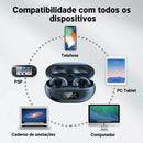 Fone Bluetooth Smart Display V5.3 - Som HI-FI e Bateria Digital