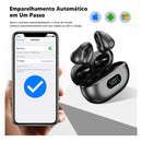 Fone Bluetooth Smart Display V5.3 - Som HI-FI e Bateria Digital